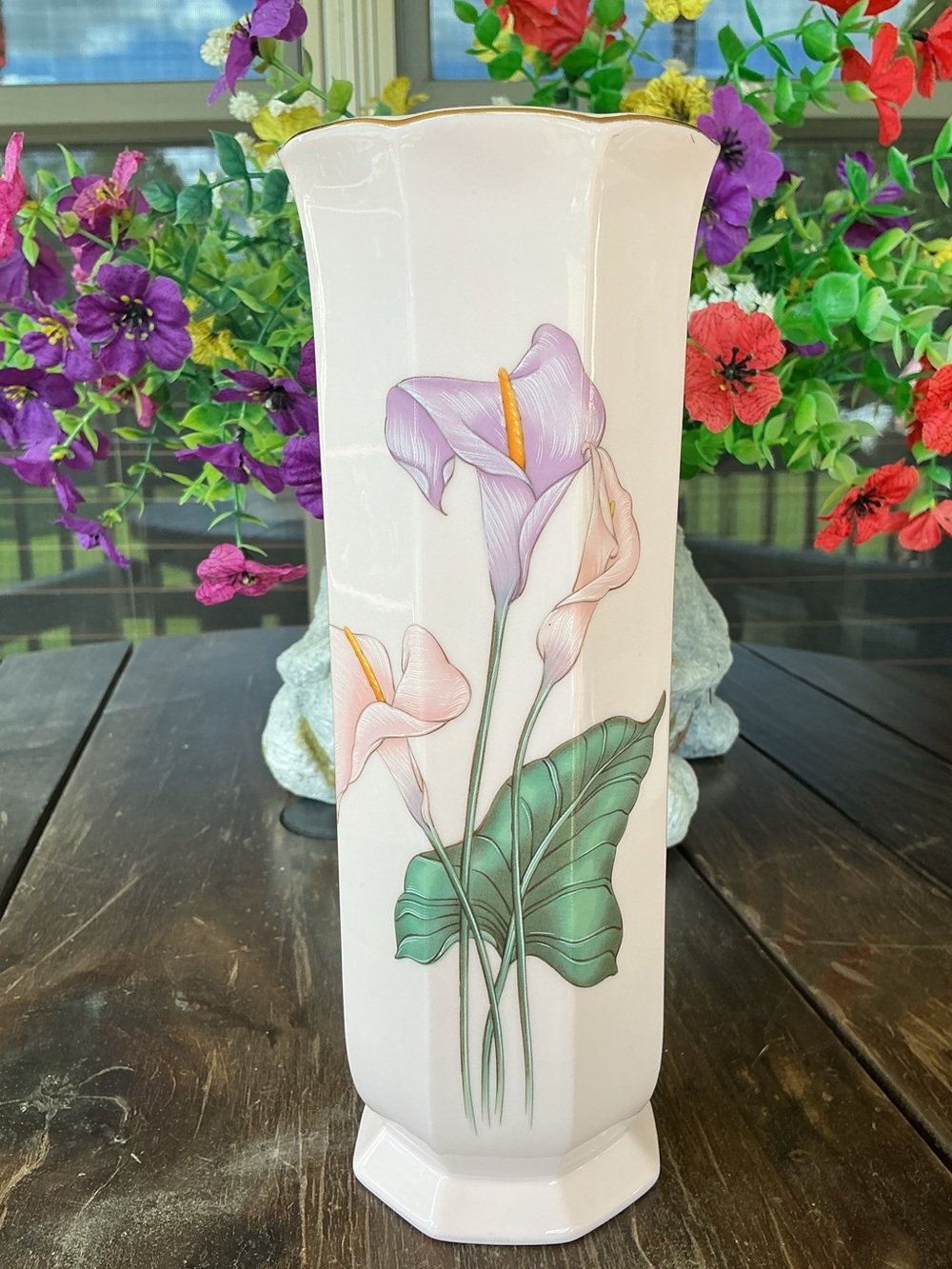 Vintage 1980’s Toyo Calla Lily Vase
